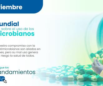 Semana Mundial de Concientización sobre el uso de los Antimicrobianos