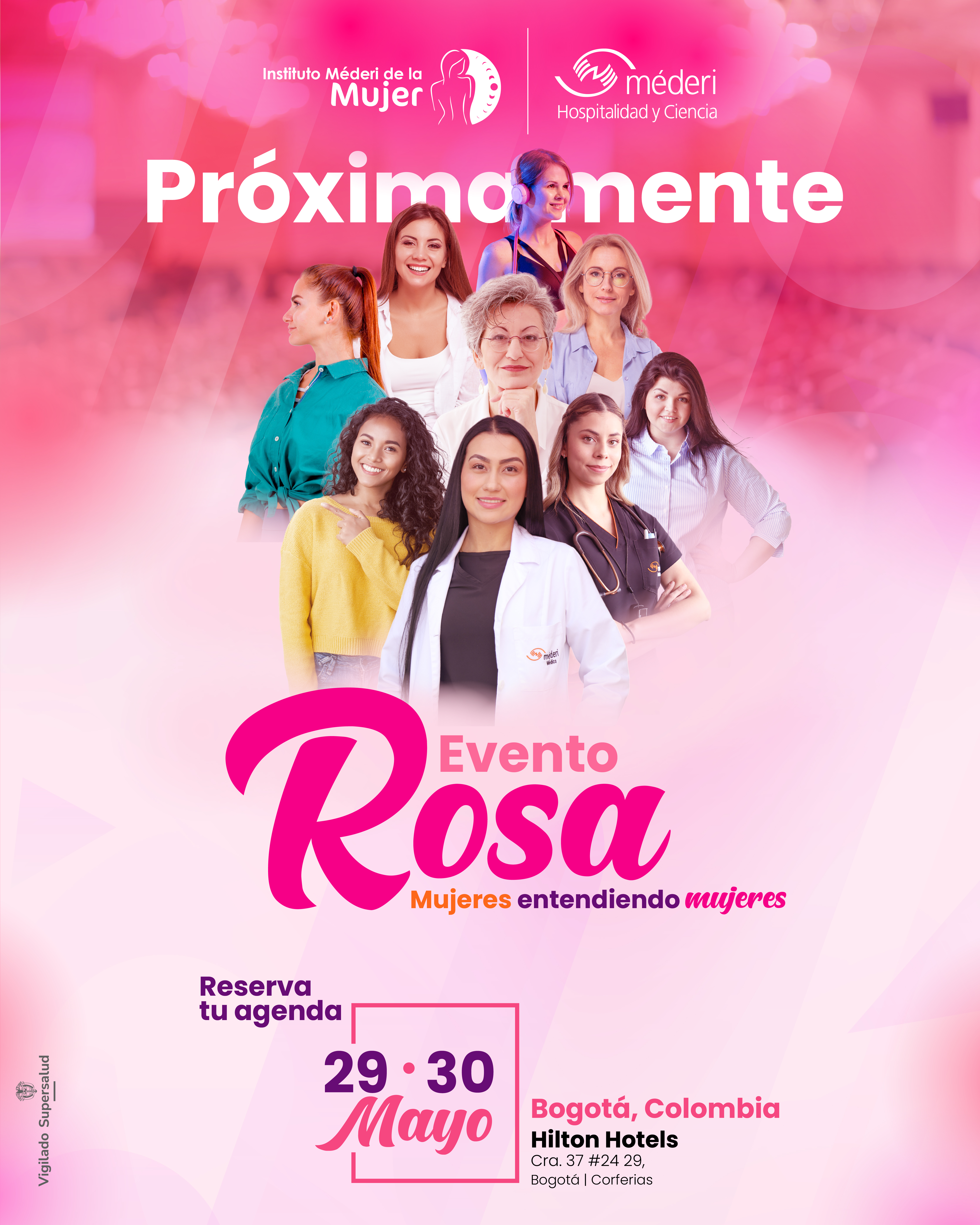 Evento Rosa - Banner Móvil