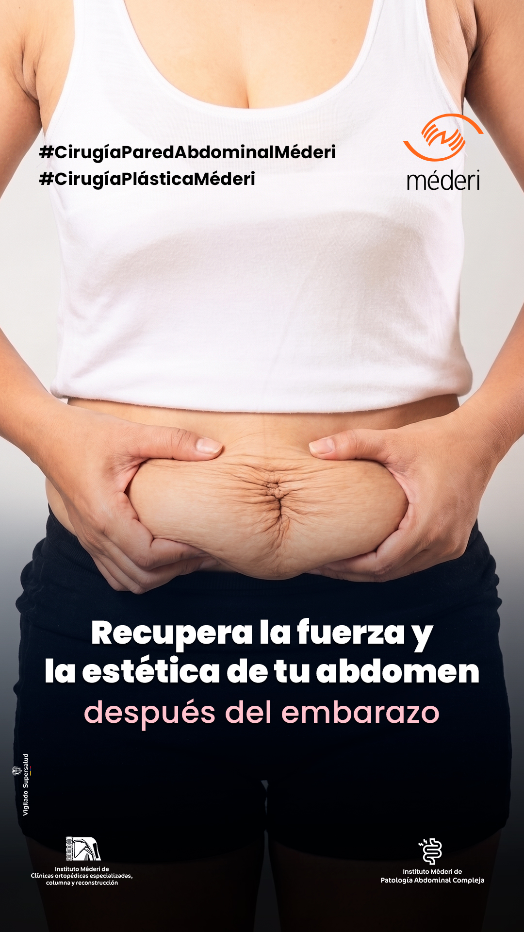 Abdomen postparto y opciones de recuperación estética y funcional en la Red Hospitalaria Méderi.