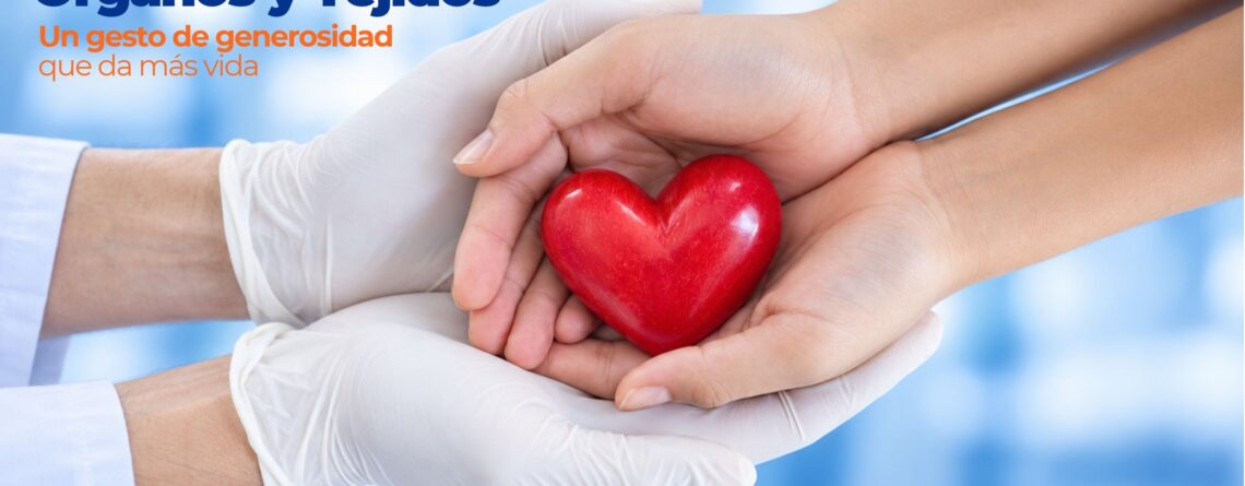 Banner principal del artículo que ilustra la donación de órganos y tejidos como un gesto de generosidad que da vida en la Red Hospitalaria Méderi.